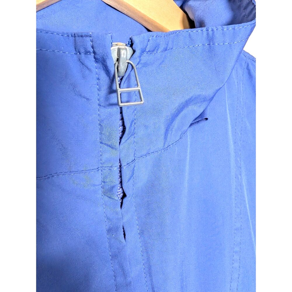 Vintage Jamie Sadock Blue Utility Windbreaker Jacket M 90s Y2K Streetwear - Picture 7 of 10